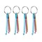 4 Sets Mini Keychain Aluminum Crochet Hooks Knitting Needles 3 Sizes/Set (3mm,4mm,5mm)